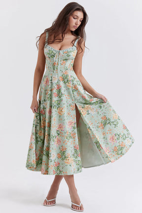 Vestido Midi Elis Floral