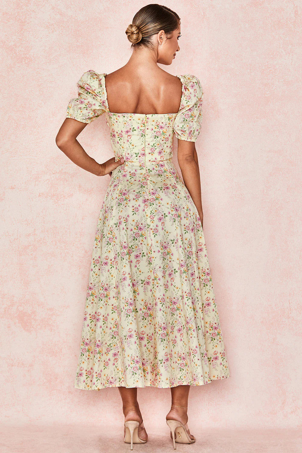 Vestido Midi Olivia Floral