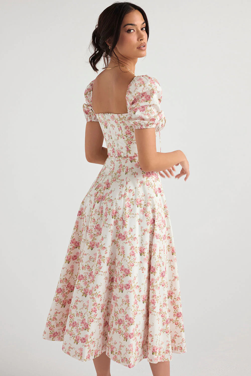 Vestido Midi Olivia Floral