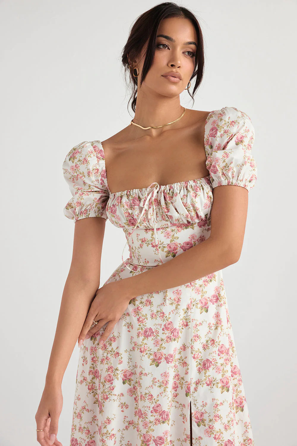 Vestido Midi Olivia Floral