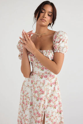 Vestido Midi Olivia Floral