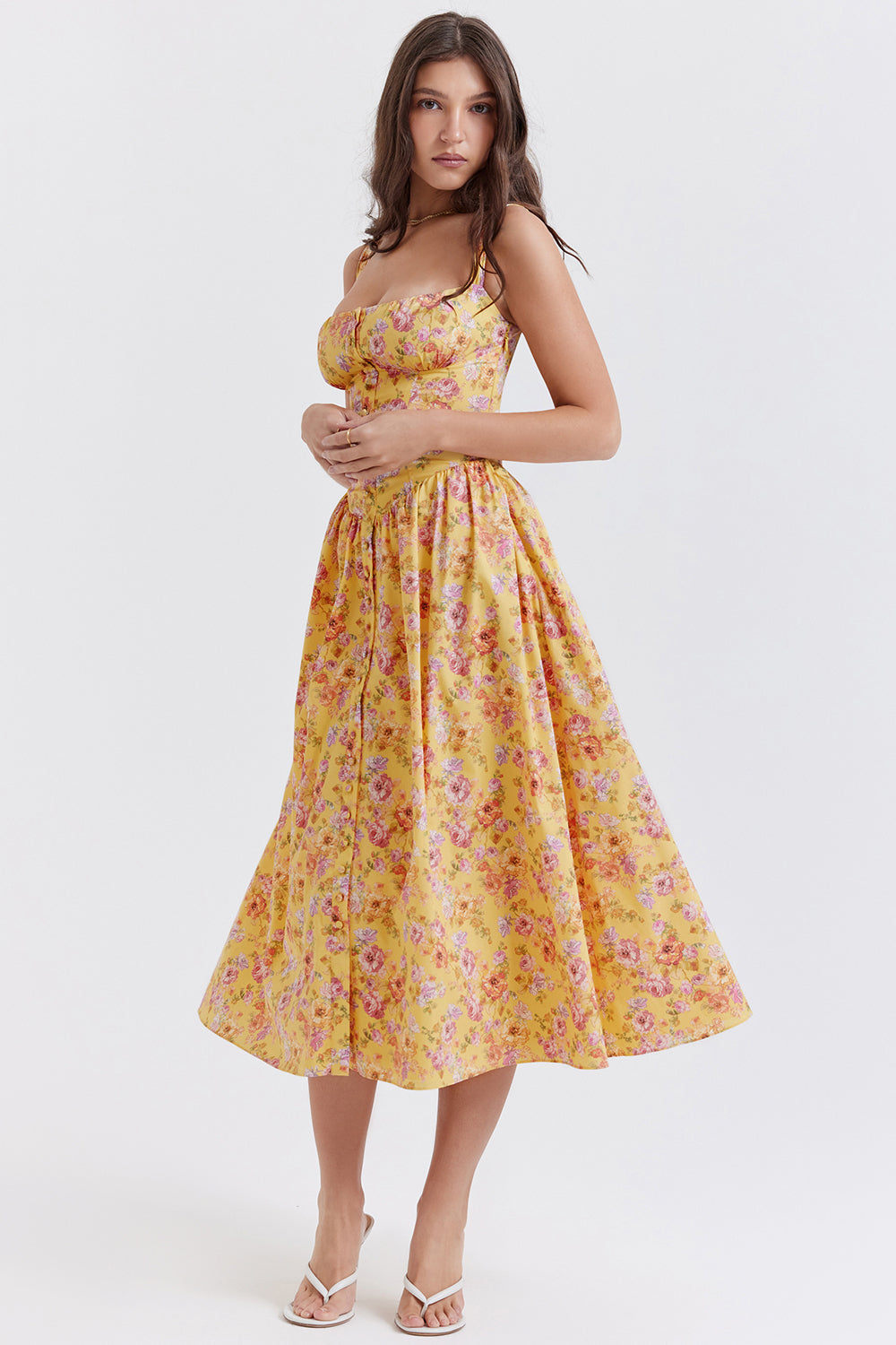 Vestido Midi Luara Floral