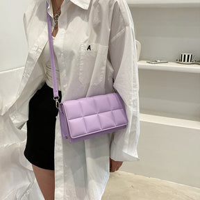 bolsa transversal feminina lilas