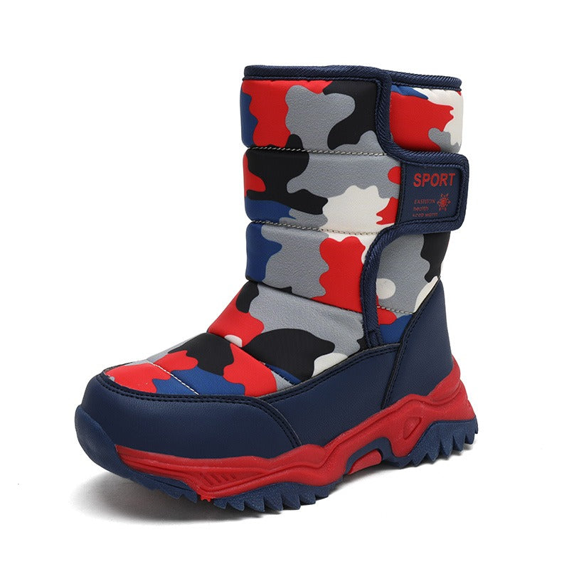 Bota Infantil de Inverno - Cano Longo - Impermeável