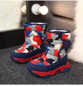 Bota Infantil de Inverno - Cano Longo - Impermeável